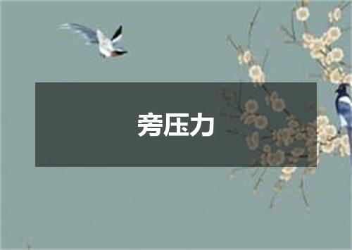 旁压力