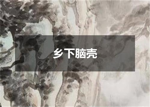 乡下脑壳