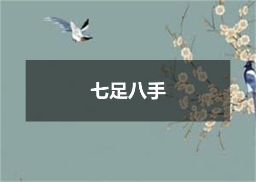 七足八手是什么意思