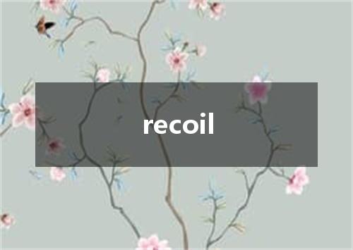 recoil是什么意思