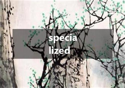specialized是什么意思