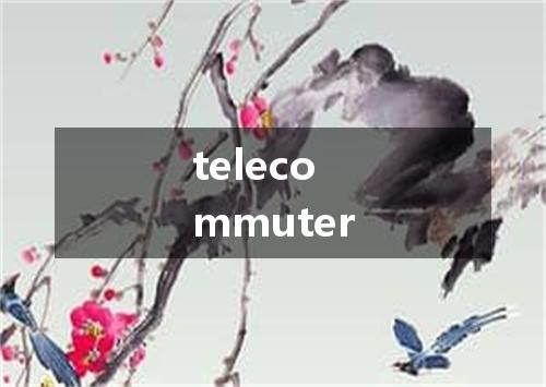 telecommuter是什么意思