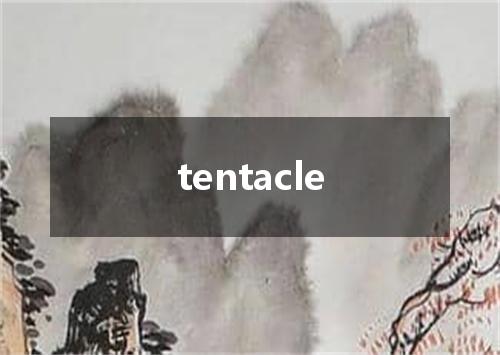 tentacle是什么意思