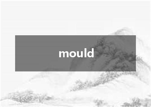 mould是什么意思