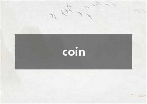 coin是什么意思