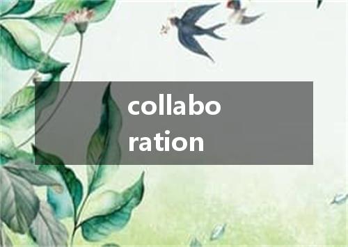 collaboration是什么意思