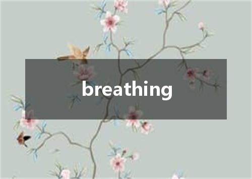 breathing是什么意思