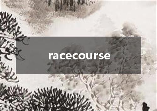 racecourse是什么意思
