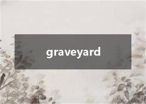 graveyard是什么意思
