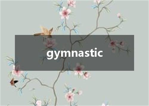gymnastic是什么意思