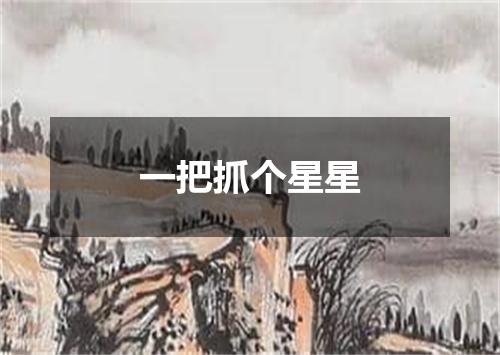 一把抓个星星