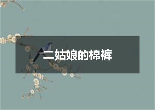 二姑娘的棉裤