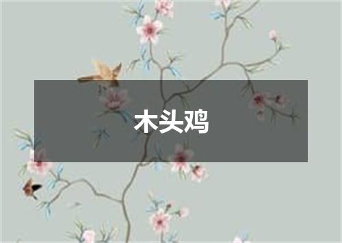 木头鸡