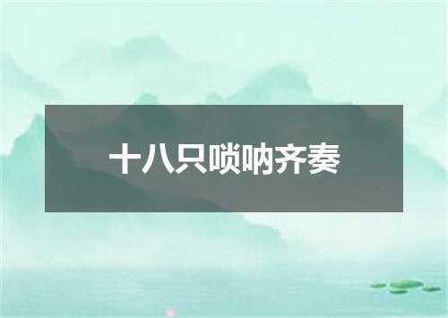 十八只唢呐齐奏