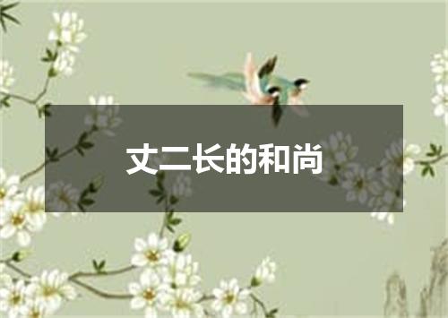 丈二长的和尚