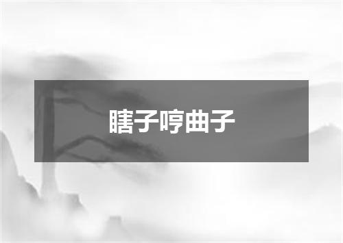 瞎子哼曲子