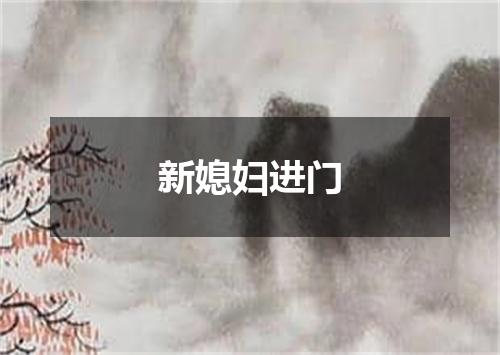 新媳妇进门