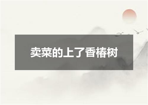 卖菜的上了香椿树