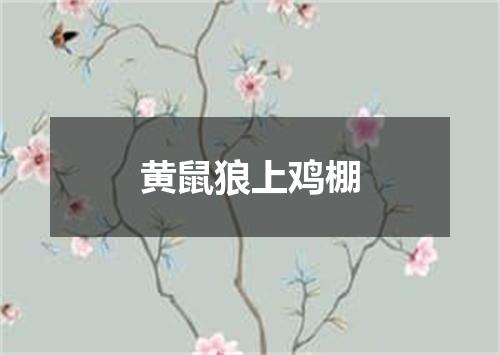 黄鼠狼上鸡棚