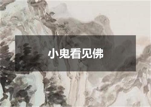 小鬼看见佛