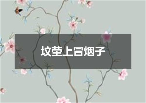 坟茔上冒烟子