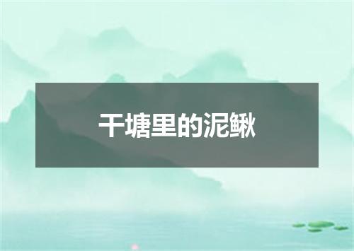 干塘里的泥鳅
