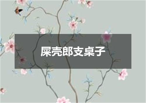 屎壳郎支桌子