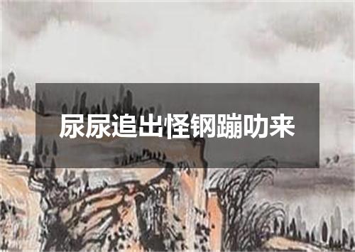 尿尿追出怪钢蹦叻来