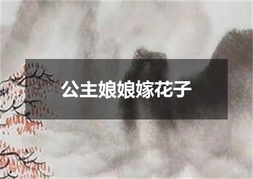 公主娘娘嫁花子
