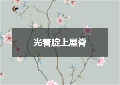 光着腚上屋脊
