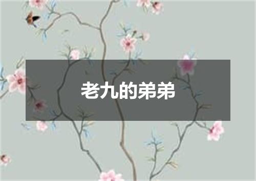 老九的弟弟