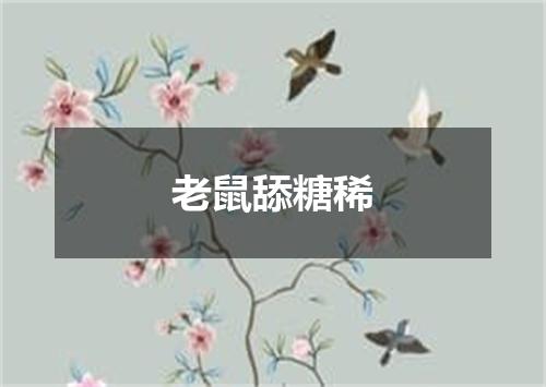老鼠舔糖稀