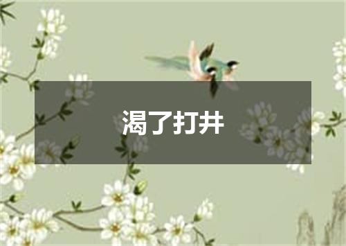渴了打井