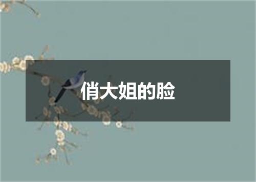 俏大姐的脸