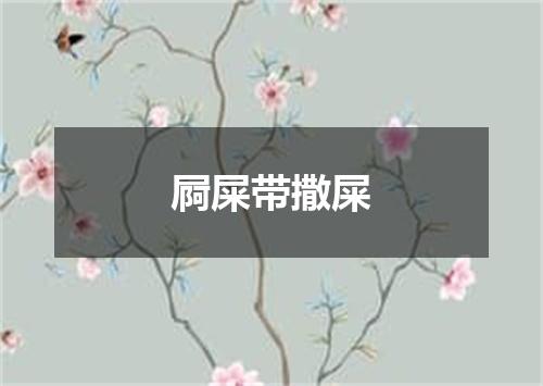 屙屎带撒屎