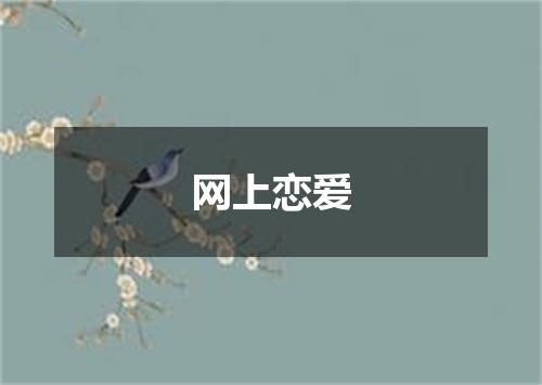 网上恋爱
