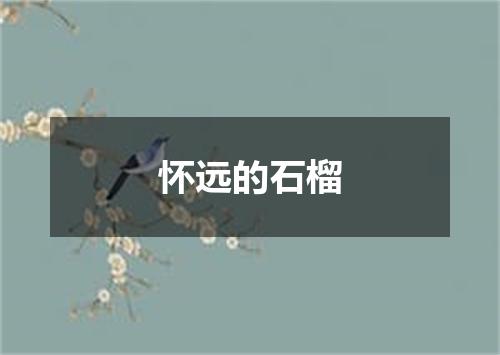 怀远的石榴