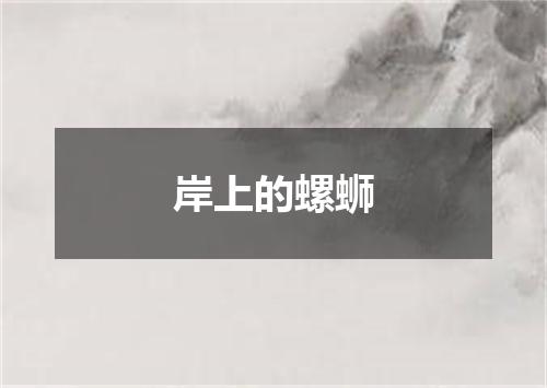 岸上的螺蛳