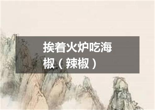 挨着火炉吃海椒（辣椒）