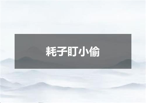 耗子盯小偷