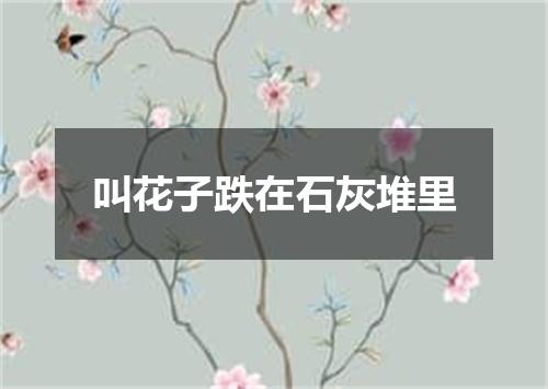 叫花子跌在石灰堆里