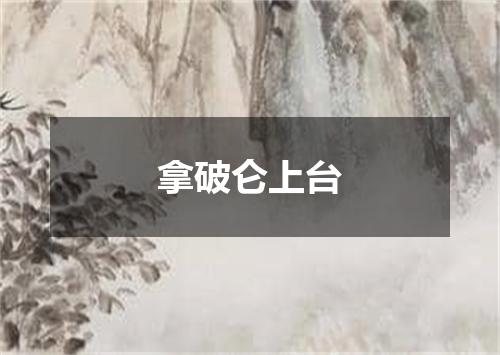 拿破仑上台