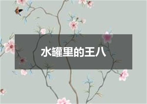水罐里的王八