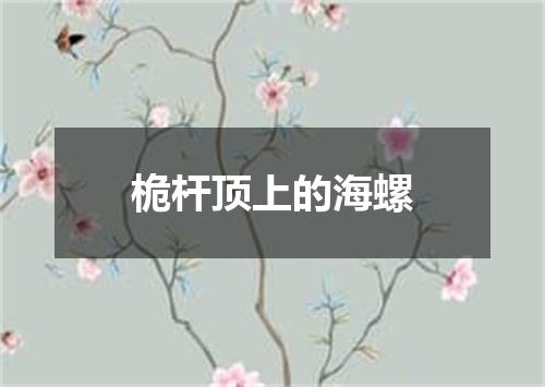 桅杆顶上的海螺