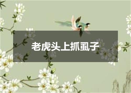 老虎头上抓虱子