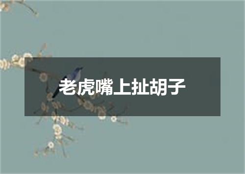 老虎嘴上扯胡子
