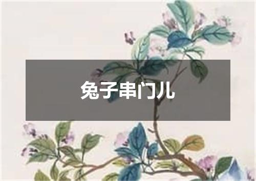 兔子串门儿