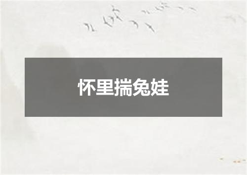 怀里揣兔娃
