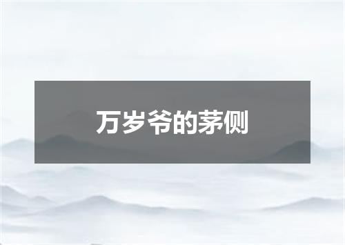 万岁爷的茅侧