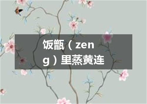 饭甑（zeng）里蒸黄连